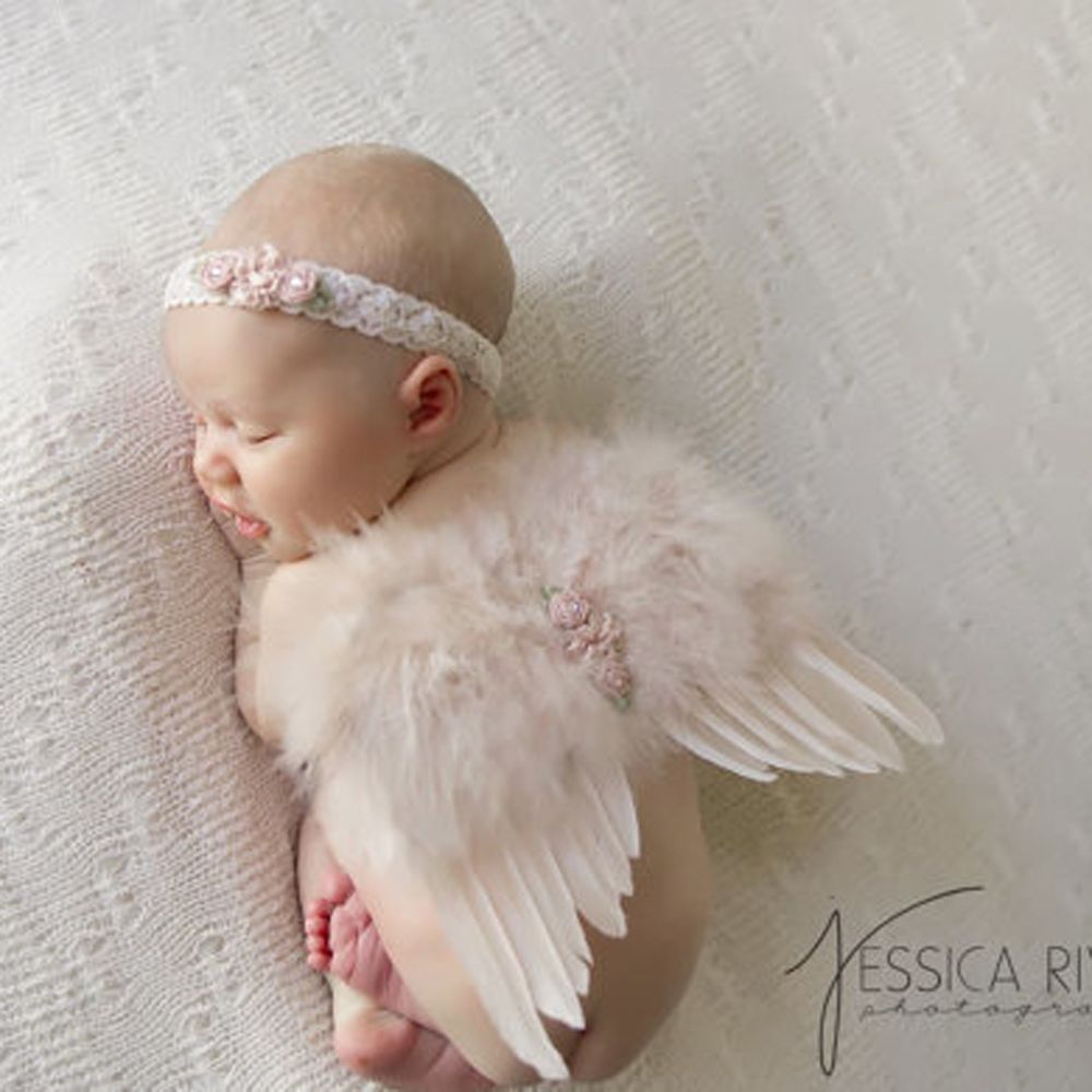 Photography Still Life - 2pcs/set Cute Newborn Angel Feather Wings
