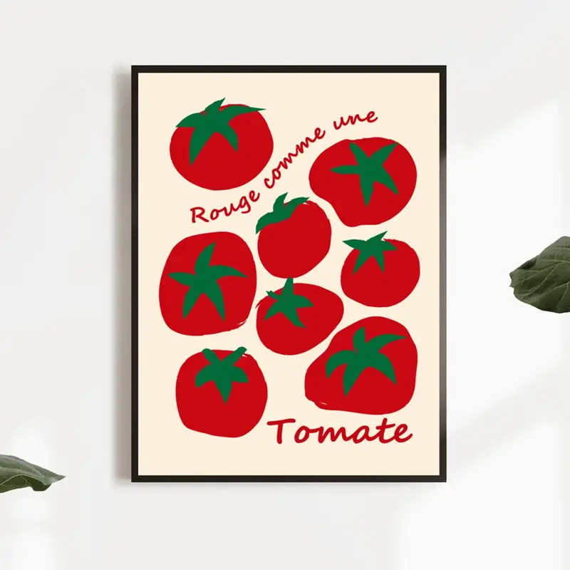 Modern Colorful Red Tomatoes W - Photography Hobby ulasan dan harga
