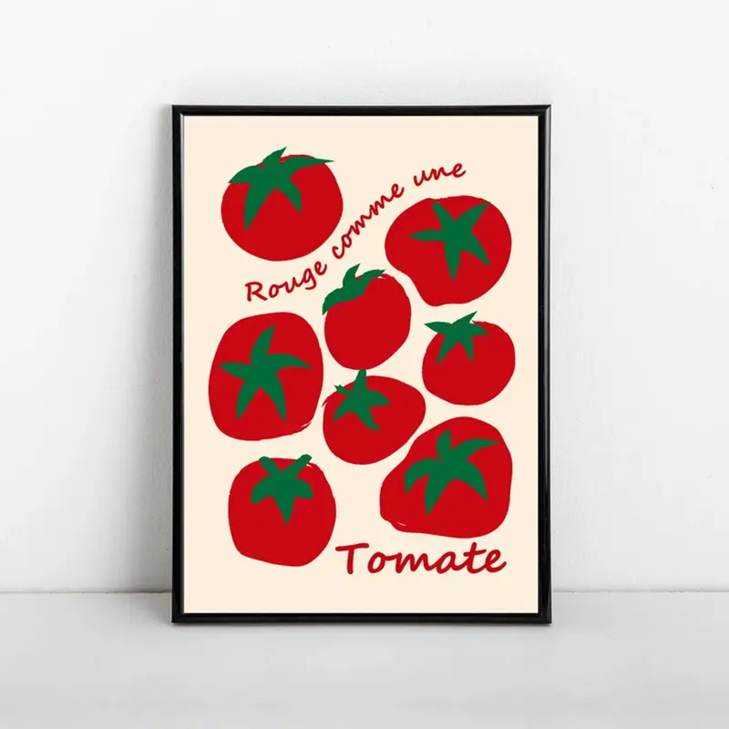 Modern Colorful Red Tomatoes W - Photography Hobby ulasan dan harga