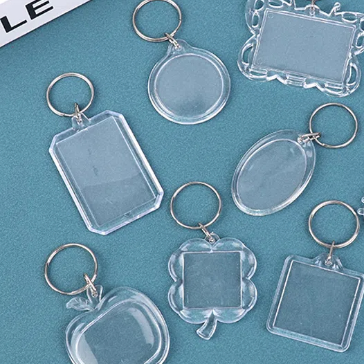 5pcs Blank Photo Frame Keychai - Photography Hacks ulasan dan harga