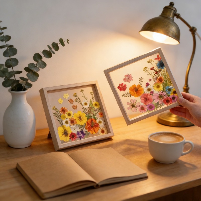 Double Sided Transparent Woode - Photography Hacks ulasan dan harga