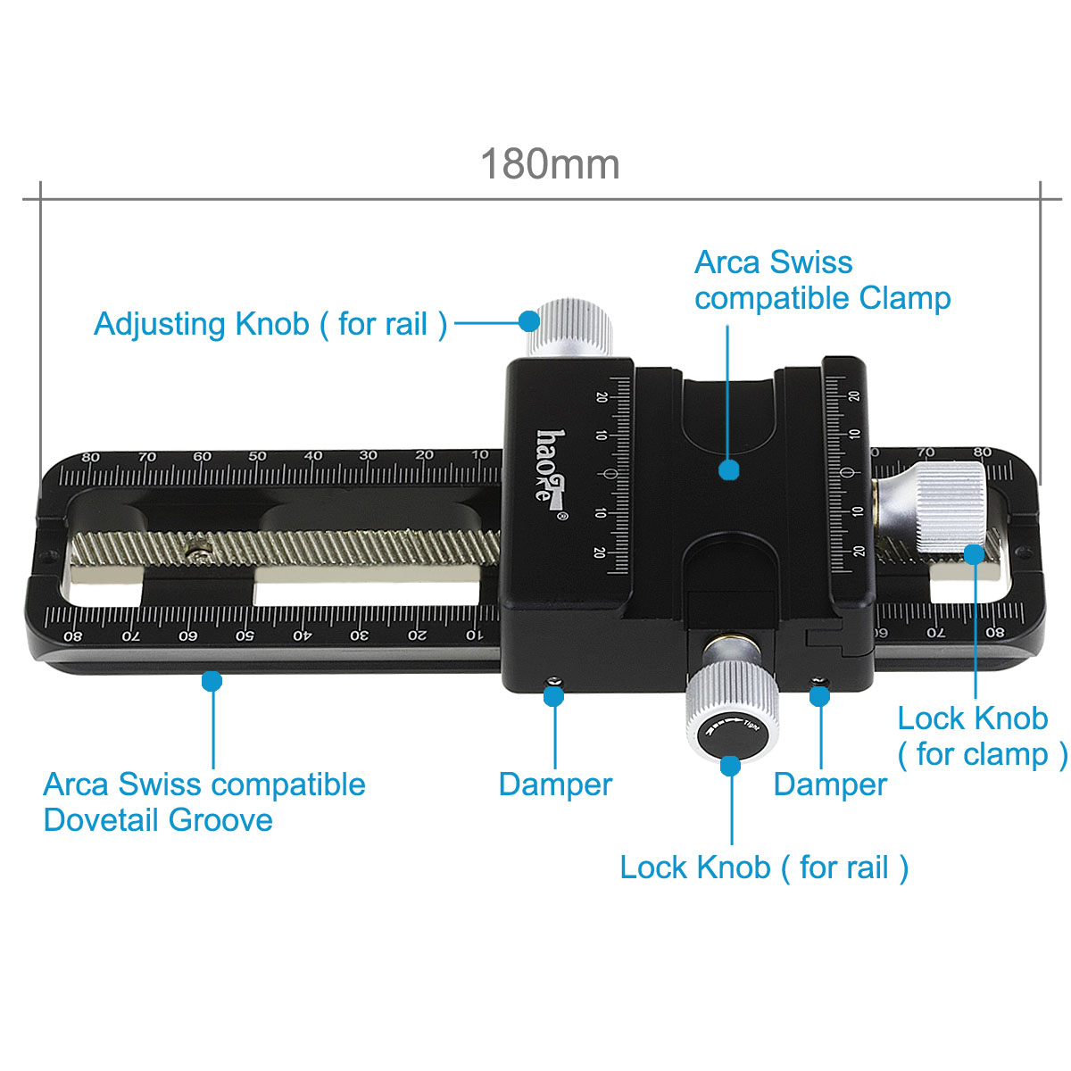 Haoge Macro Focusing Rail Slid - Photography Close Up ulasan dan harga