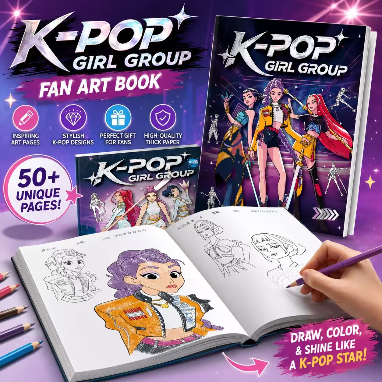Coloring Books Anime Cartoon L - Photography Hobby ulasan dan harga