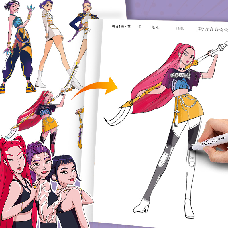 Coloring Books Anime Cartoon L - Photography Hobby ulasan dan harga