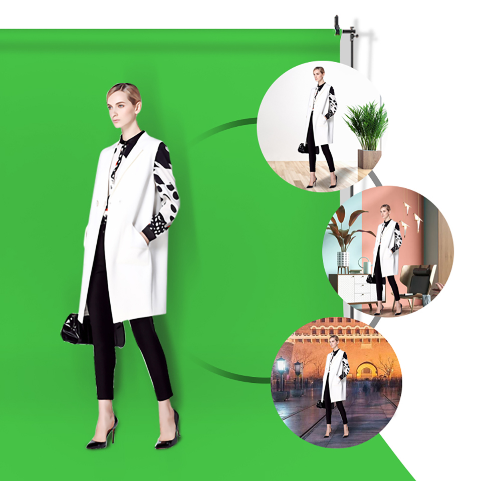 Green Screen Chromakey Cromake - Photography Hacks ulasan dan harga