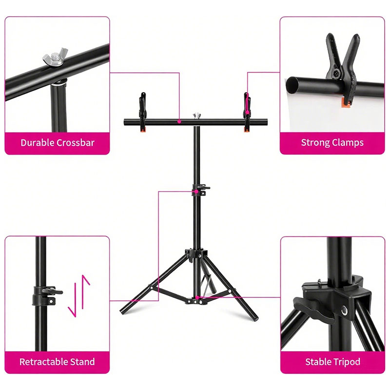 T-shaped Photography Backdrops - Photography Hacks ulasan dan harga