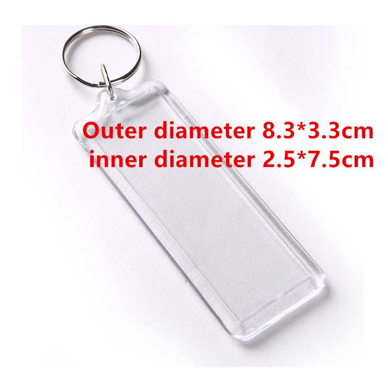 50Pcs Rectangle Blank Acryl In - Photography Hacks ulasan dan harga