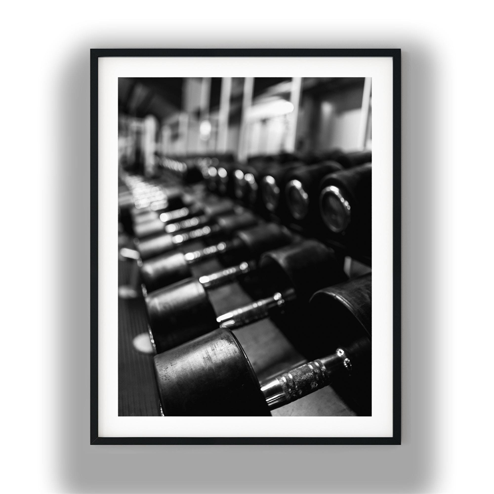 Black and White Boxing Poster  - Photography Training ulasan dan harga