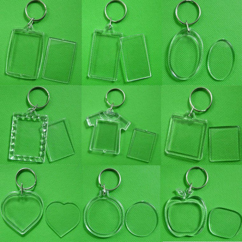 5Pcs DIY Transparent Blank Acr - Photography Hacks ulasan dan harga
