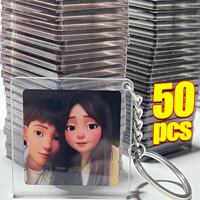 Transparent Photo Frame Keycha - Photography Hacks ulasan dan harga