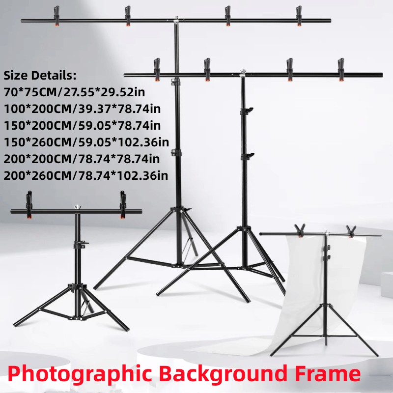 RP04 Backdrop Stand Photo Vide - Photography Hacks ulasan dan harga