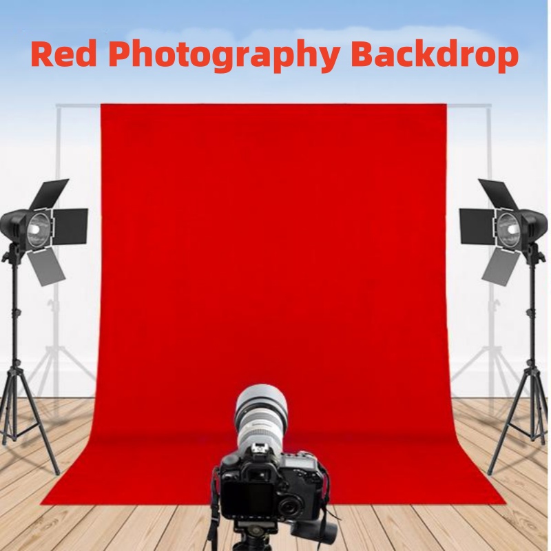 Photography Red Backdrop Cloth - Photography Hacks ulasan dan harga