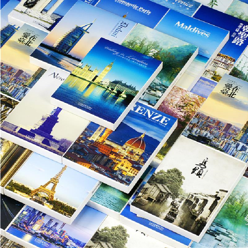 30Pcs 10x14cm Travel Landscape - Photography Background ulasan dan harga