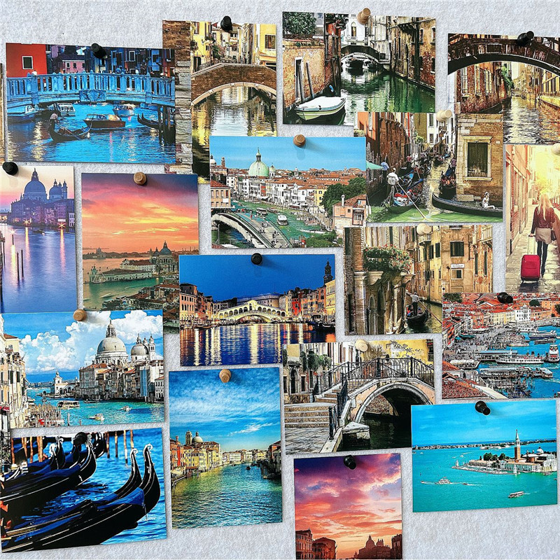 30Pcs 10x14cm Travel Landscape - Photography Background ulasan dan harga