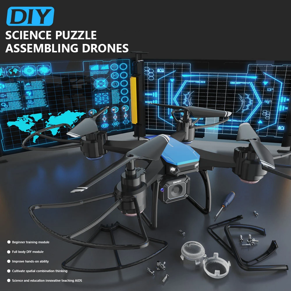 JJRC H108 Children DIY Assembl - Photography Training ulasan dan harga