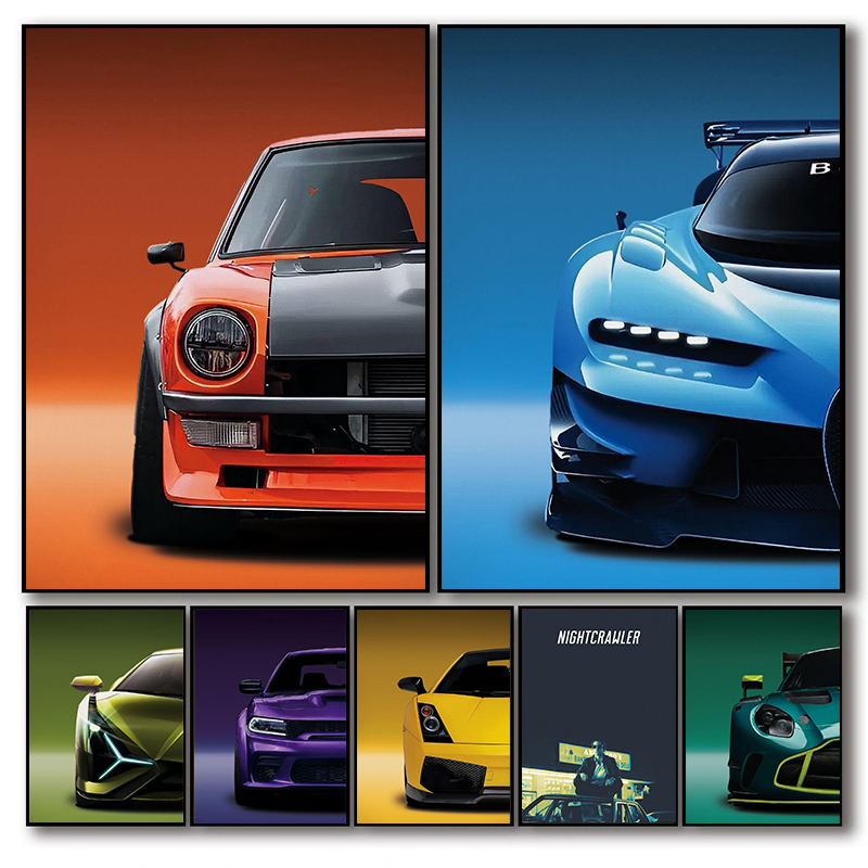 Fashion Supercar Cool Poster E - Photography Close Up ulasan dan harga